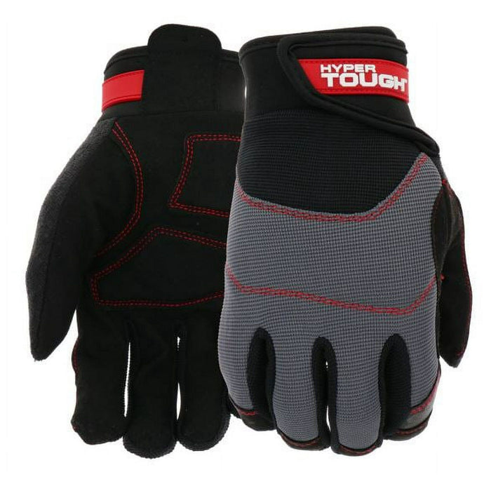 Hyper Tough Anti-Vibration Men's Workwear Glove - Size Large