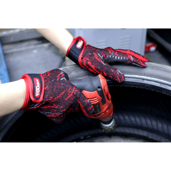 STRETCH KNIT GLOVE M