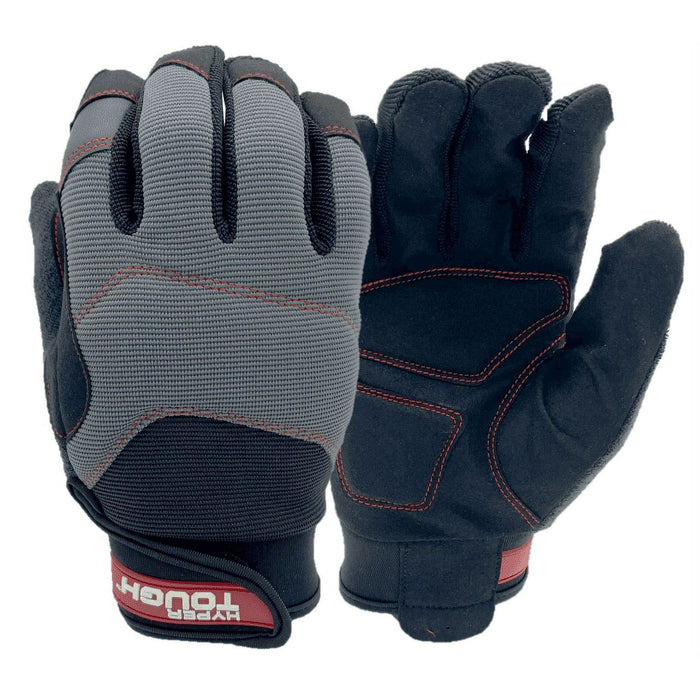 Hyper Tough Anti-Vibration Men's Work Glove - Size XL