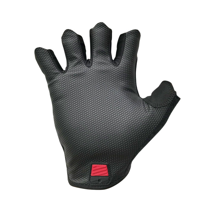 Hyper Tough Finger-Less General Work Glove, Size Large, Black, Mesh, HT88847-23