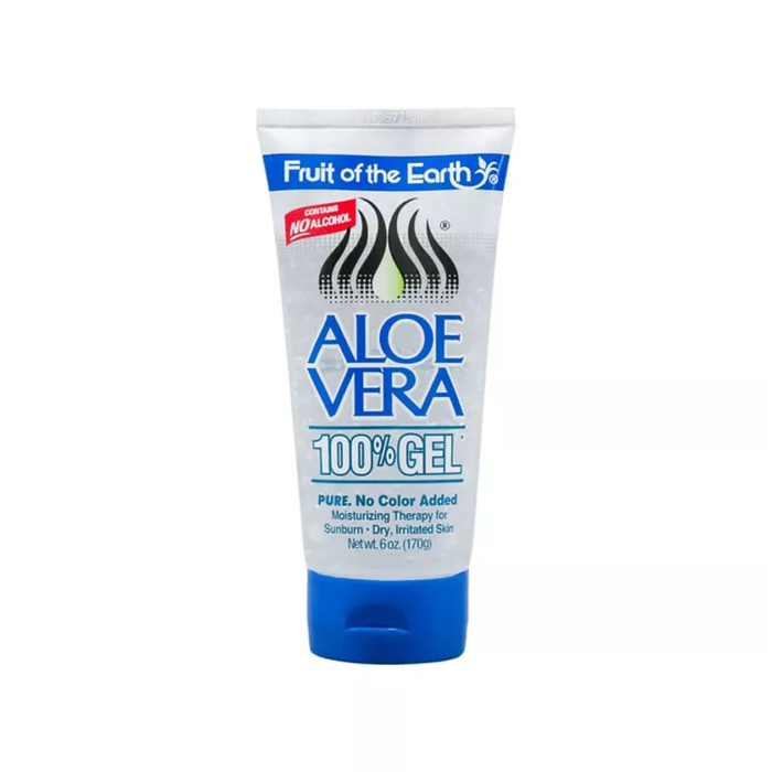 Fruit of the Earth 100% Pure Aloe Vera Gel, 6 oz – Fragrance Free Soothing Gel