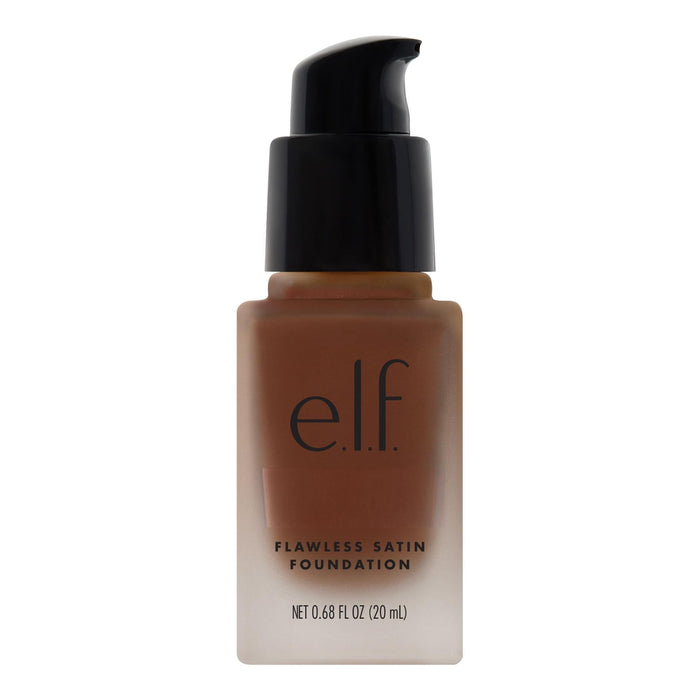 e.l.f. Flawless Satin Foundation, Espresso, 0.68 fl oz