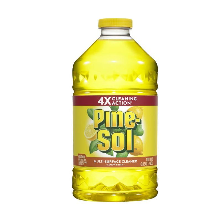 Pine-Sol Multi-Surface and Multi-Ppurpose Cleaner, Lemon Fresh, 100 fl oz