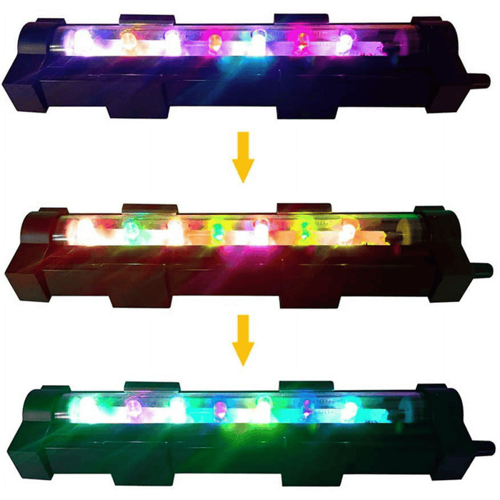 LED Air Bubble Aquarium Light, Underwater Submersible Fish Tank Light, Color Changing 5.9" LED Fish Tank Lights Aquarium Tools, 1 Watt