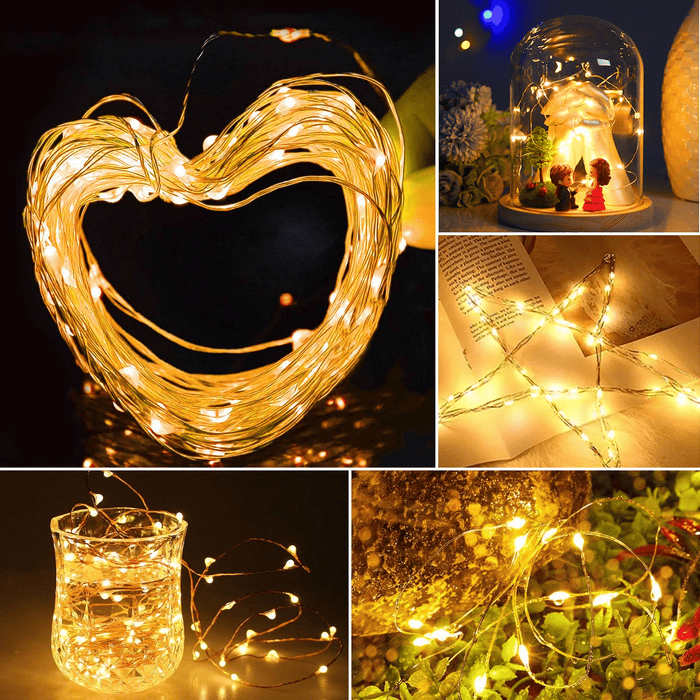 66 FT 200 LED Outdoor Solar String Lights, Waterproof Solar Fairy Lights for for Garden Patio Yard Decorative (Warm White)