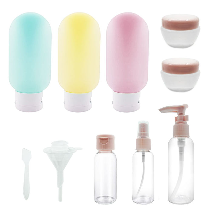 11 Pack Travel Bottles Set for Toiletries, TSA Approved Travel Size Containers, Leak Proof Travel Bottles Accessories for Shampoo Conditioner Lotion