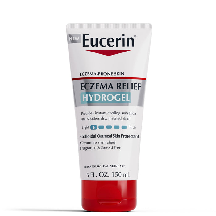 Eucerin Eczema Relief Hydrogel, Fragrance Free, Steroid Free, 5 oz Tube