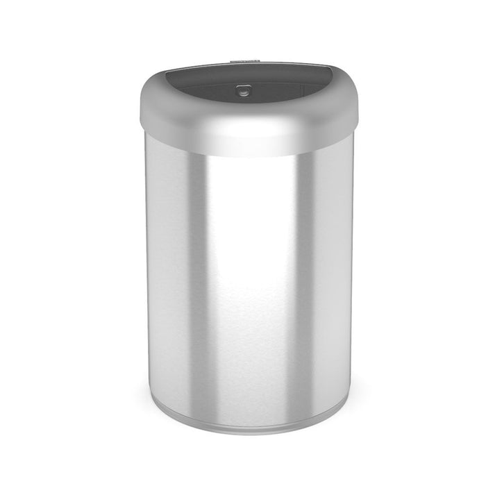 Ninestars 21 Ga Stainless-Steel Open Top Trash Can, Silver