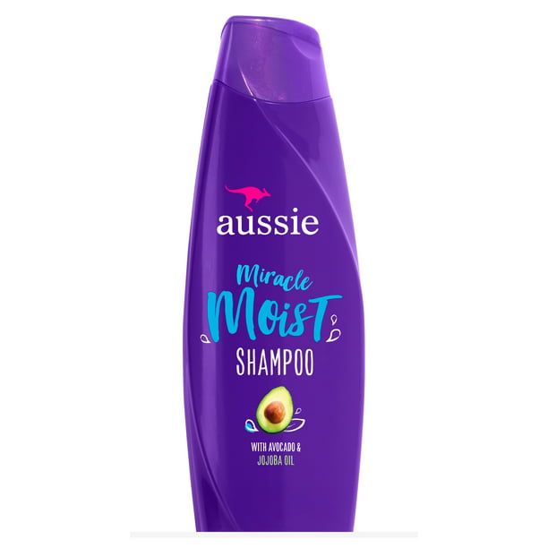 Aussie Miracle Moist Shampoo with Avocado; Paraben Free; 12.1 fl oz