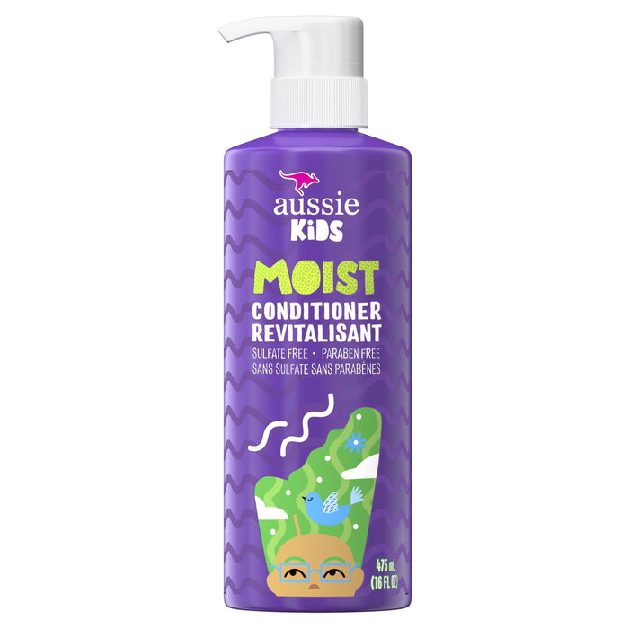 Aussie Kids Conditioner; Moisturizes Hair; Sulfate Free; 16oz