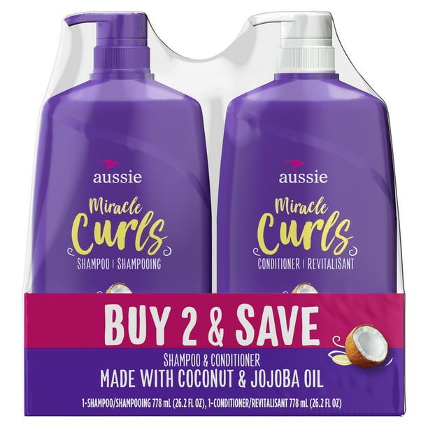 Aussie Curls Shampoo and Conditioner Dual Pack; 26.2 oz