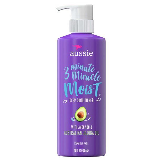 Aussie 3 Minute Miracle Moist Deep Conditioner; Paraben Free; 16 oz