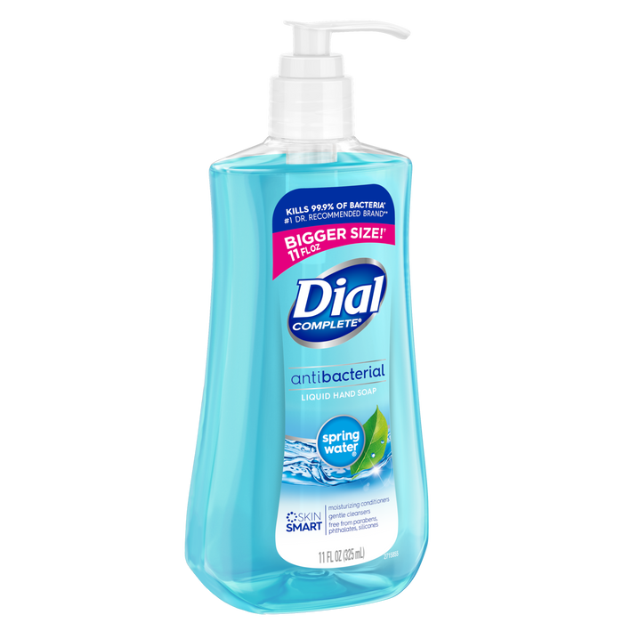 Dial Antibacterial Liquid Hand Soap, Spring Water, 11 fl oz