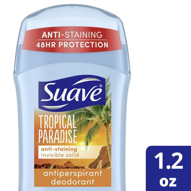 Suave Deodorant Antiperspirant Stick Tropical Paradise; 1.2 oz