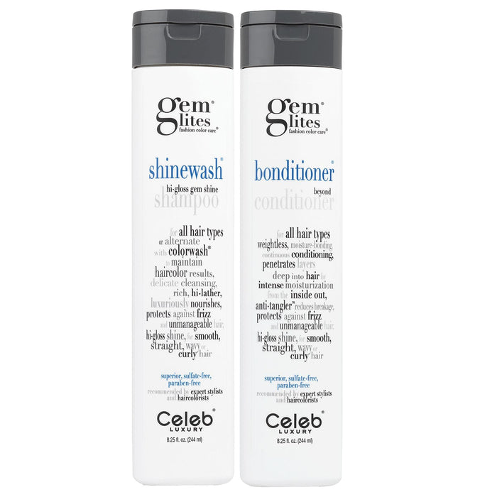 Celeb Luxury Gem Lites SHINEWASH SHAMPOO, 8.25 Oz
