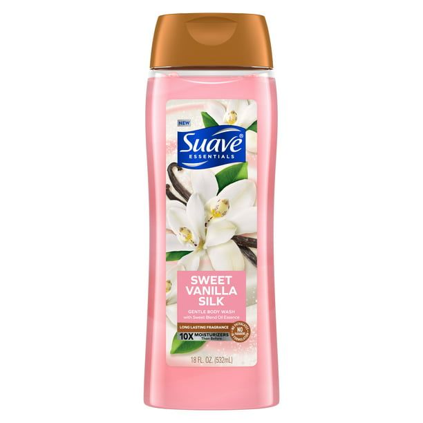 Suave Essentials Gentle Body Wash; Sweet Vanilla; 18 oz