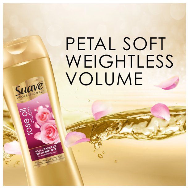 Suave Professionals Rose Oil Infusion Volumizing Shampoo; 28 fl oz