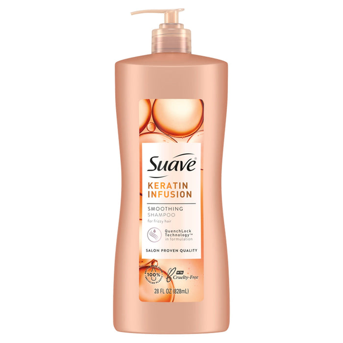 Suave Professionals Keratin Infusion Smoothing Shampoo; 28 fl oz