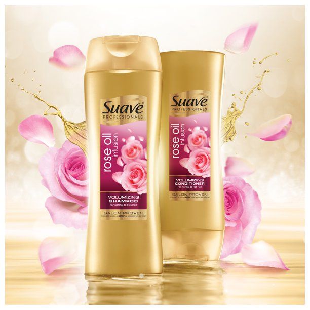 Suave Rose Oil Infusion Volumizing Conditioner; 28 fl oz