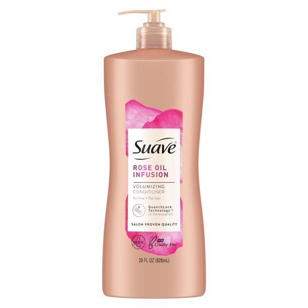 Suave Rose Oil Infusion Volumizing Conditioner; 28 fl oz