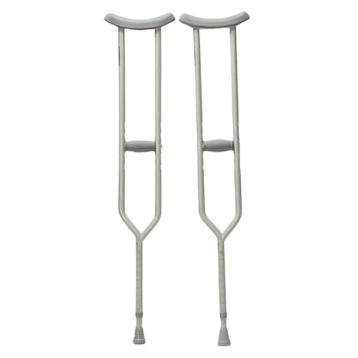 Cardinal Health Push Button Adjustable  Crutches Standard