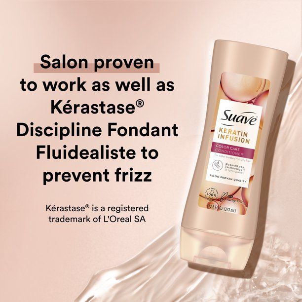 Suave Keratin Infusion Color Care Conditioner; 12.6 fl oz