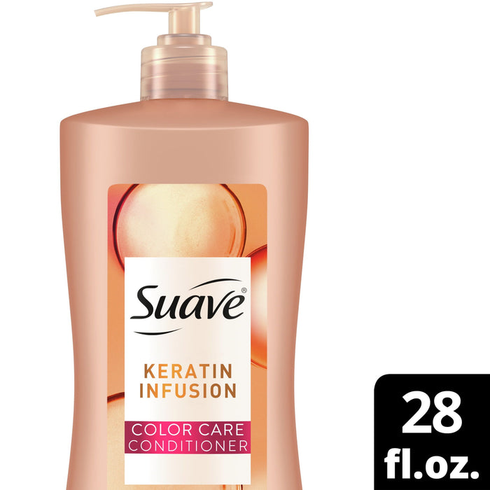 Suave Keratin Infusion Color Care Daily Conditioner; 28 fl oz