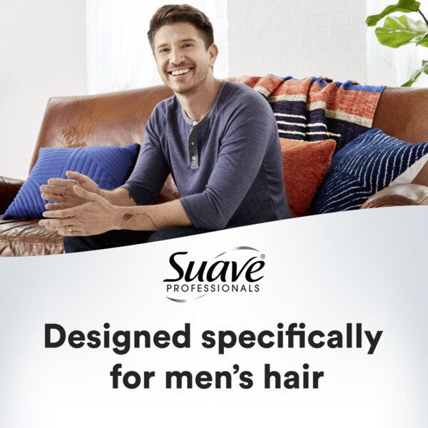 Suave Men 2 in 1 Thick & Full Shampoo Plus Conditioner; 28 fl oz