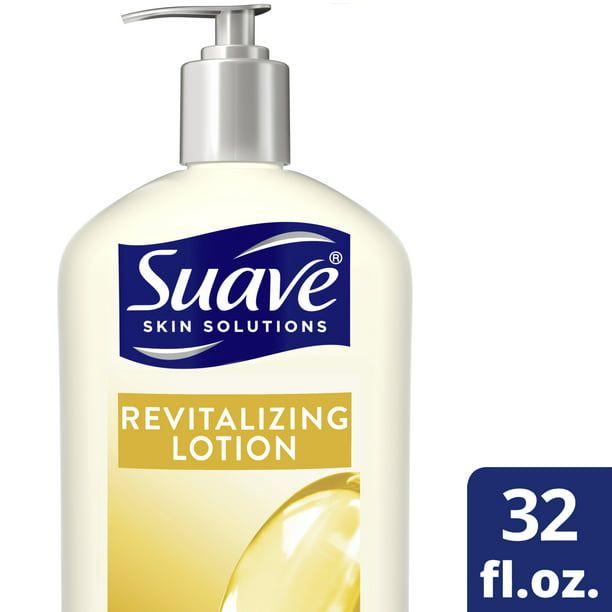 Suave Skin Solutions Body Lotion Revitalizing with Vitamin E; 32 oz