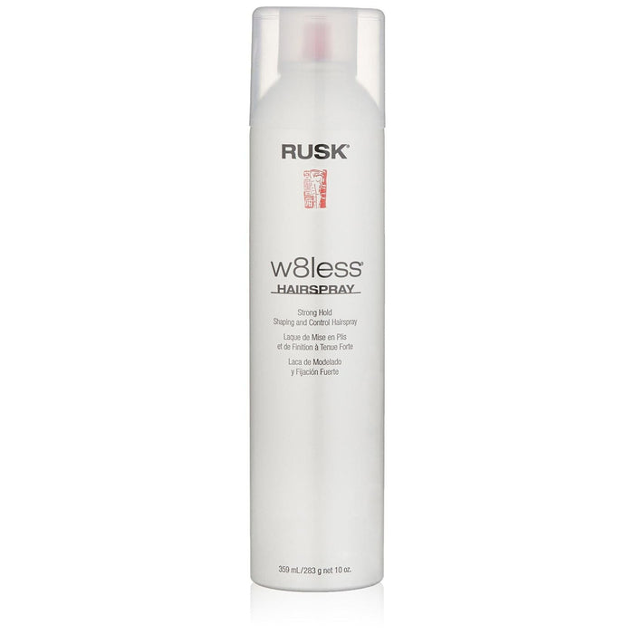 Rusk W8less Plus Hairspray, Shaping And Control, Strong Hold