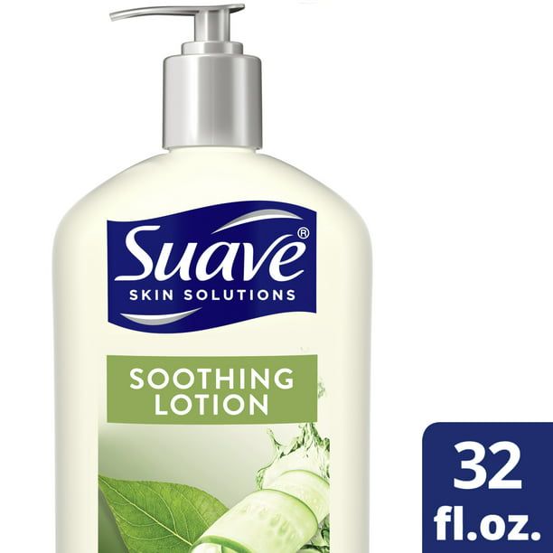 Suave Skin Solutions Soothing with Aloe Body Lotion; 32 fl oz