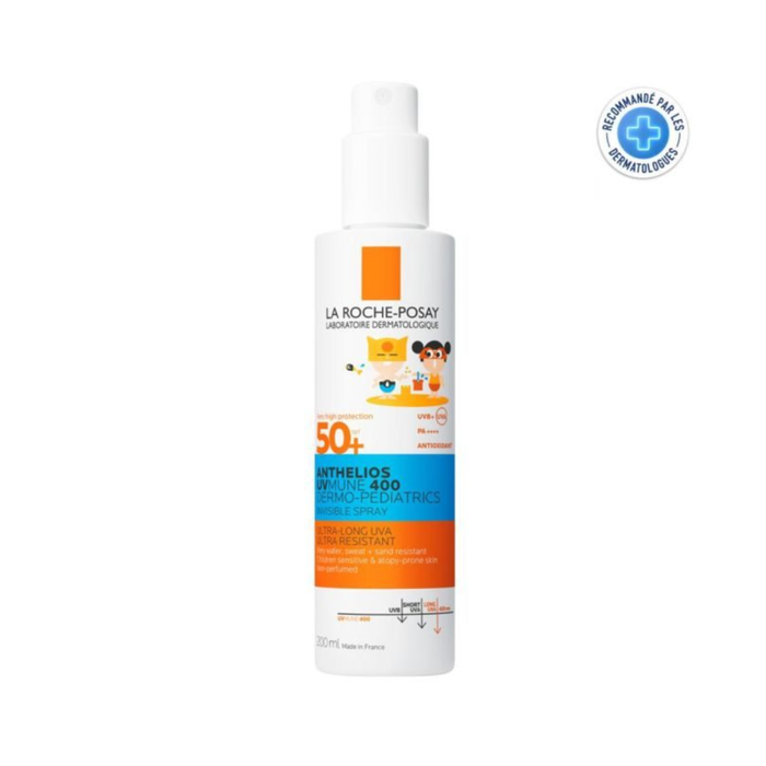 La Roche Posay LRP Anthelios Dermo-Pediatrics Invisible Spray SPF50+ 200 Ml