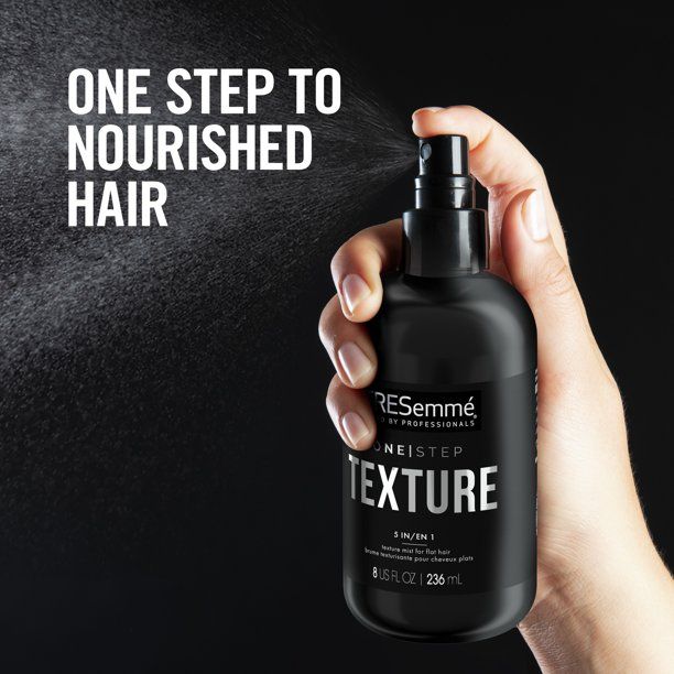 Tresemme Texturising Hair Mist; One Step 5-in-1 Benefits Spray Heat Protection; 8 oz