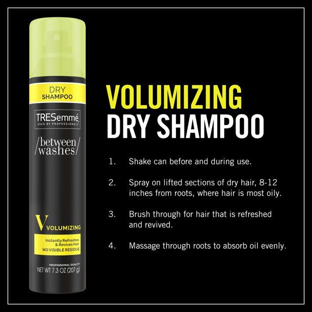 Tresemme Volumizing Waterless Mist Dry Shampoo; 7.3 oz