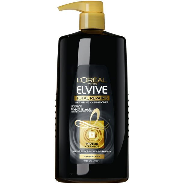 L'Oreal Elvive Total Repair 5 Repairing Conditioner with Protein and Ceramide; 28 fl oz