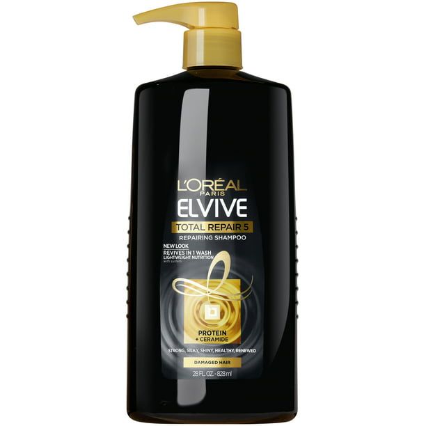 L'Oreal Paris Elvive Repairing Shampoo with Protein; 28 fl oz