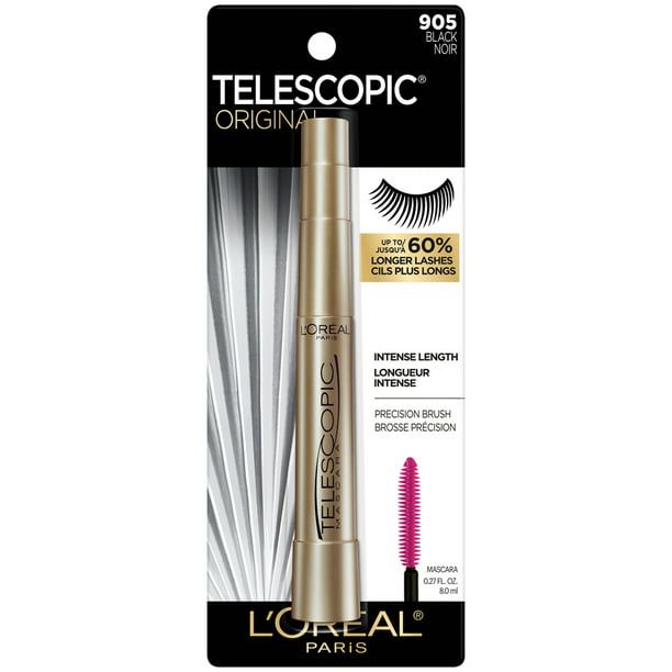 L'Oreal Paris Telescopic Original Washable Intense Lengthening Mascara; Black; 0.27 fl. oz