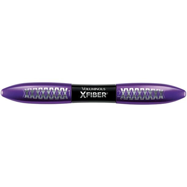 L'Oreal Paris Voluminous X Fiber Washable Mascara; Blackest Black