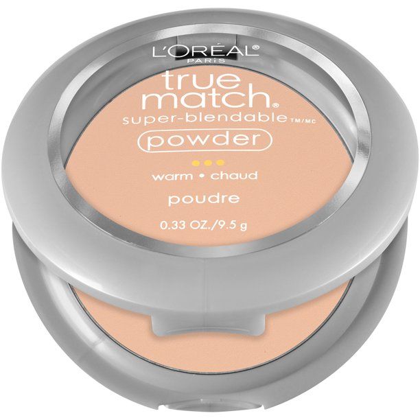 L'Oreal Paris True Match Super-Blendable Oil Free Makeup Powder; Nude Beige; 0.33 oz