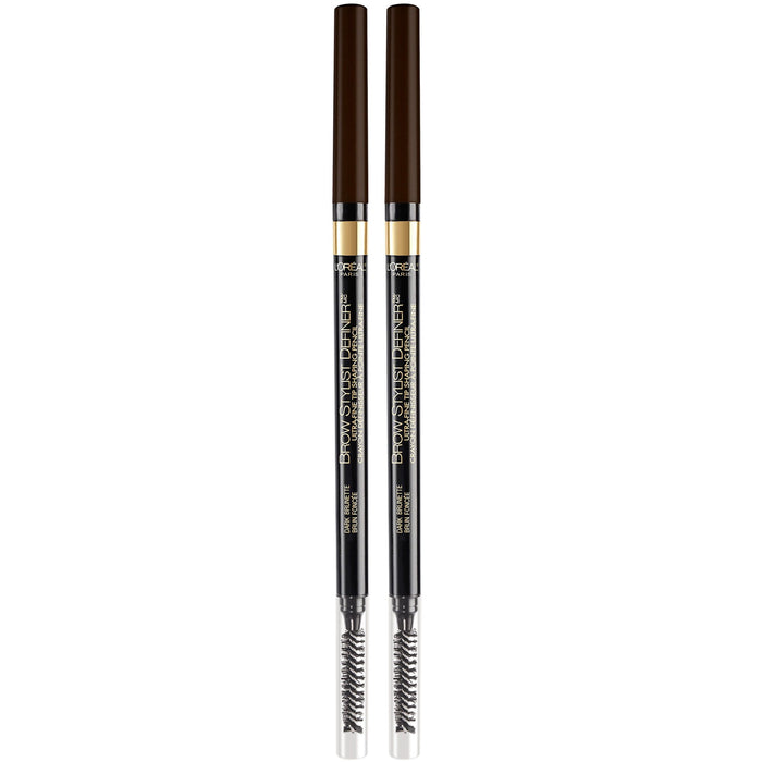 L'Oreal Paris Brow Stylist Definer Waterproof Eyebrow Mechanical Pencil; Dark Brunette; 0.01 fl oz