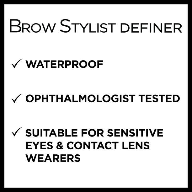 L'Oreal Paris Brow Stylist Definer Waterproof Eyebrow Mechanical Pencil; Dark Brunette; 0.01 fl oz