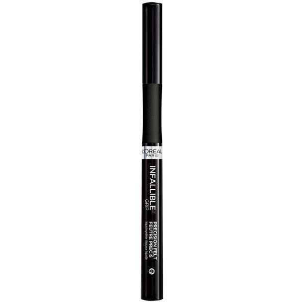 L'Oreal Paris Infallible Precision Felt Waterproof Eyeliner; Black; 0.03 fl oz