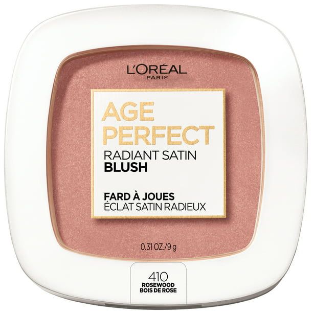 L'Oreal Paris Age Perfect Radiant Satin Blush; Rosewood; 0.31 oz