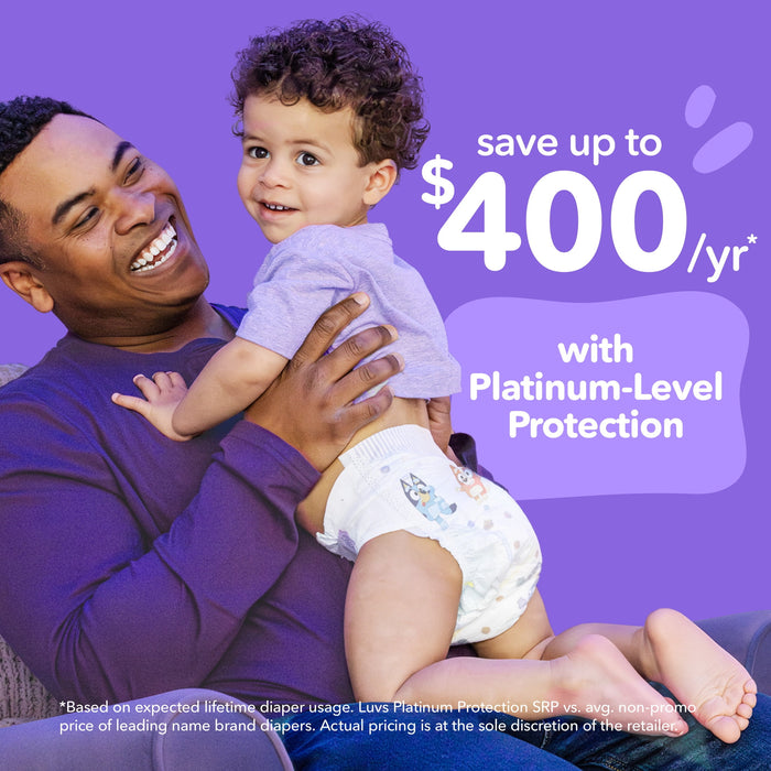 Luvs Platinum Protection Baby Diapers Size 3, 192 Count