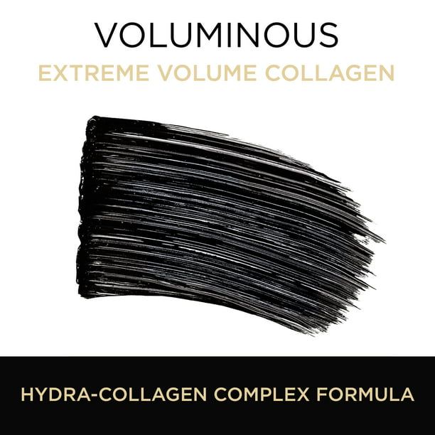 L'Oreal Paris Voluminous Extra Volume Collagen Washable Mascara, 680 Blackest Black