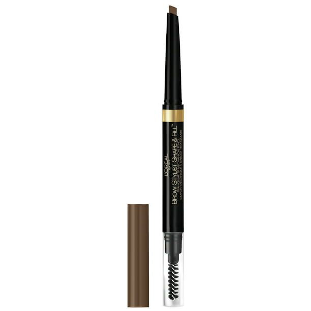 L'Oreal Paris Stylist Shape and Fill Mechanical Eyebrow Pencil, Brunette