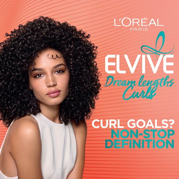 L'Oreal Elvive Color Dream Length Curls Leave in Cream, 10.2 fl oz