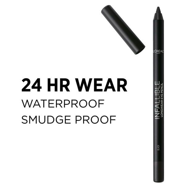 L'Oreal Paris Infallible Pro Last Waterproof Pencil Eyeliner, Black