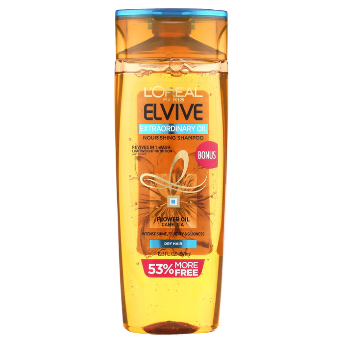 L'Oreal Paris Elvive Extraordinary Oil Nourishing Shampoo, 19.3 fl oz