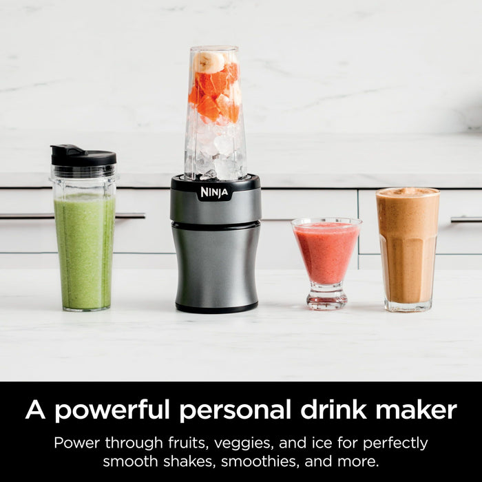 Ninja Nutri-Blender BN300 700-Watt Personal Blender 2 20 oz Dishwasher-Safe To-Go Cups